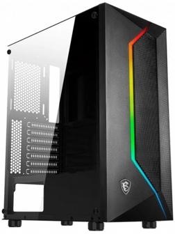 Корпус MSI MAG VAMPIRIC 100L, без БП, 1хUSB 3.0+2хUSB 2.0, чёрный