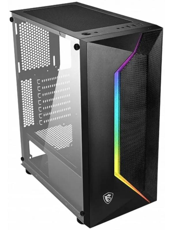 Корпус MSI MAG VAMPIRIC 100L, без БП, 1хUSB 3.0+2хUSB 2.0, чёрный