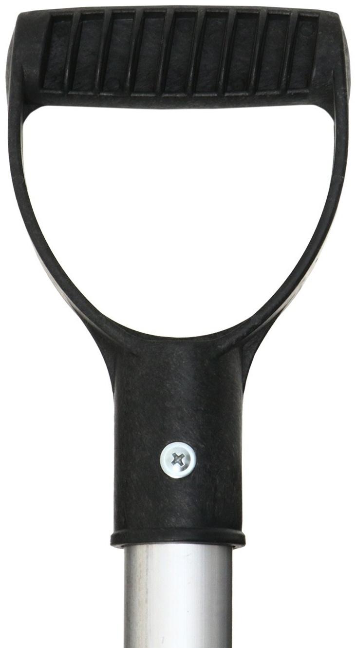 Черенок алюминиевый, d = 32 мм, длина 100 см, с V-образной ручкой