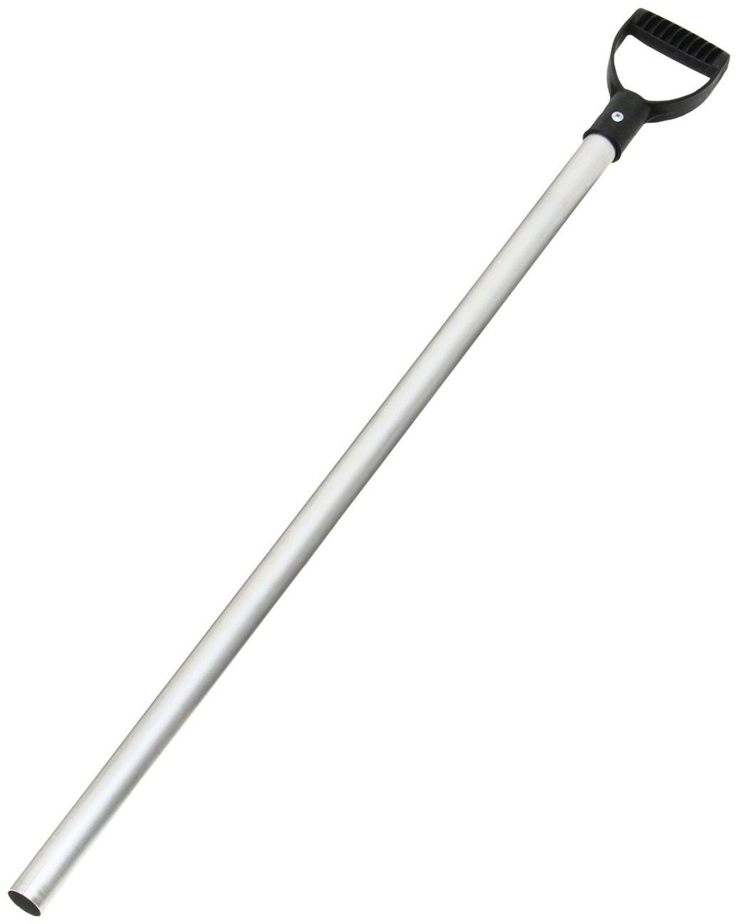 Черенок алюминиевый, d = 32 мм, длина 100 см, с V-образной ручкой