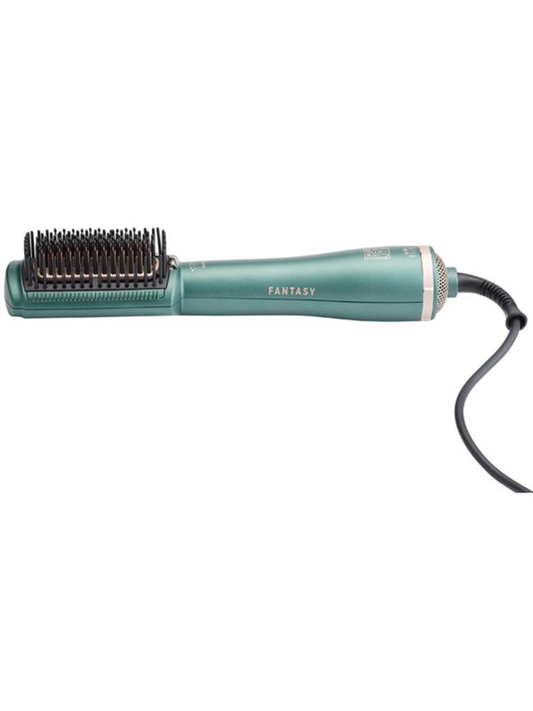 Фен-щетка Dewal Beauty Fantasy с нагревающимися зубцами, 500Вт, зеленые