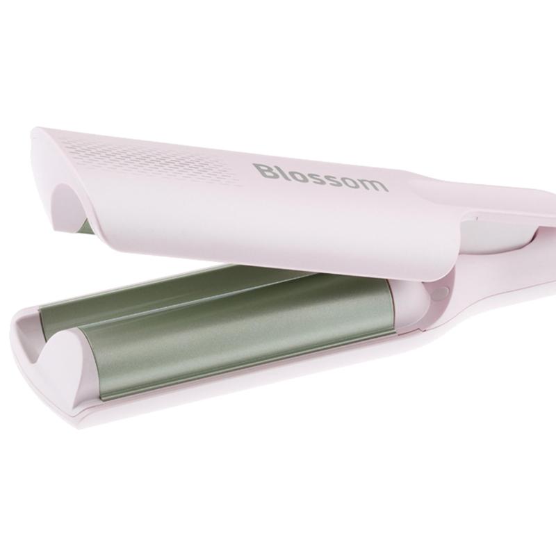 Щипцы Dewal Beauty Blossom для волос 59x105 мм, 55 Вт, розовые