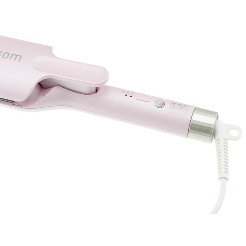 Щипцы Dewal Beauty Blossom для волос 59x105 мм, 55 Вт, розовые