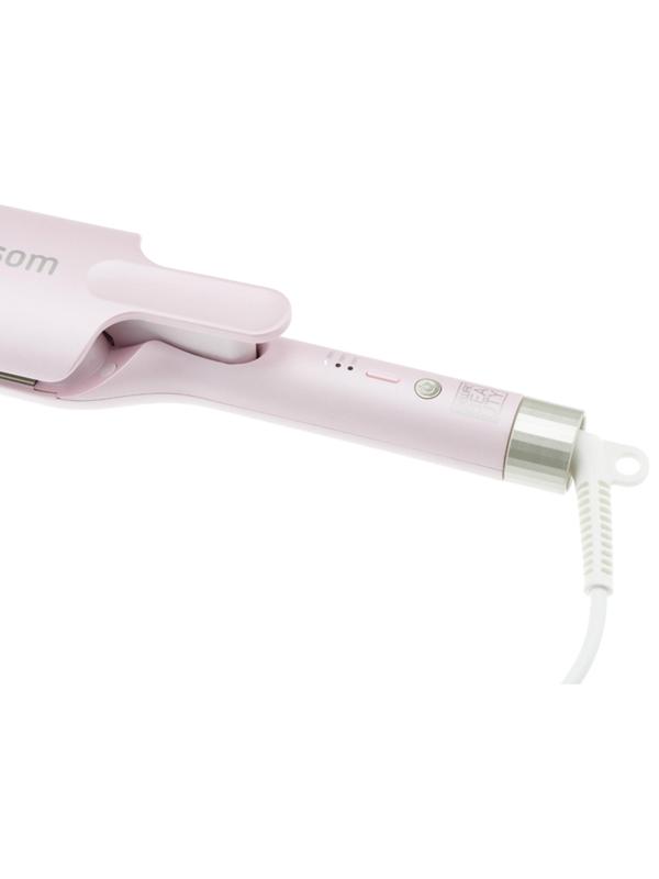 Щипцы Dewal Beauty Blossom для волос 59x105 мм, 55 Вт, розовые