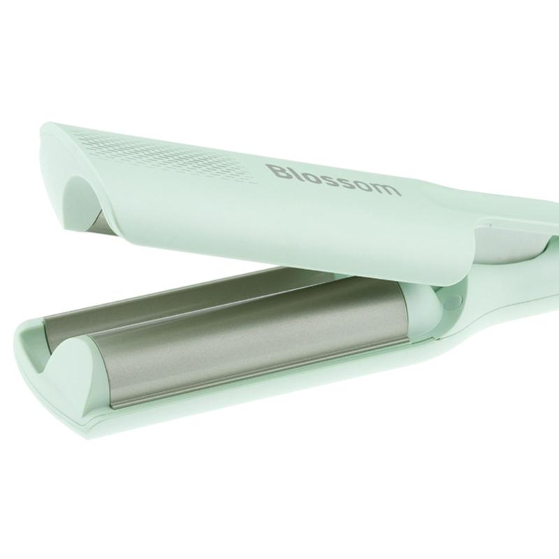 Щипцы Dewal Beauty Blossom для волос 59x105 мм, 55 В, светло-зеленые