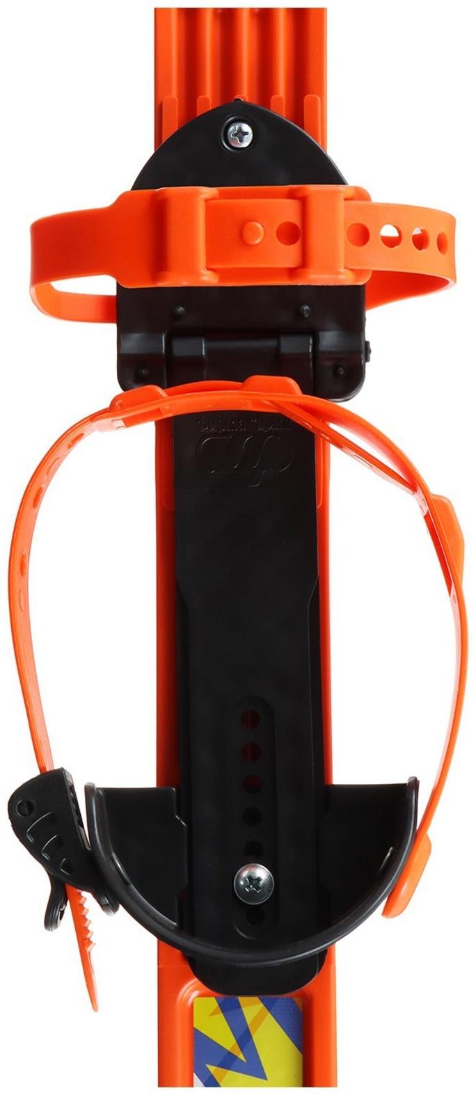 Комплект лыжный детский Snow Cat: лыжи 100 см, палки 100 см