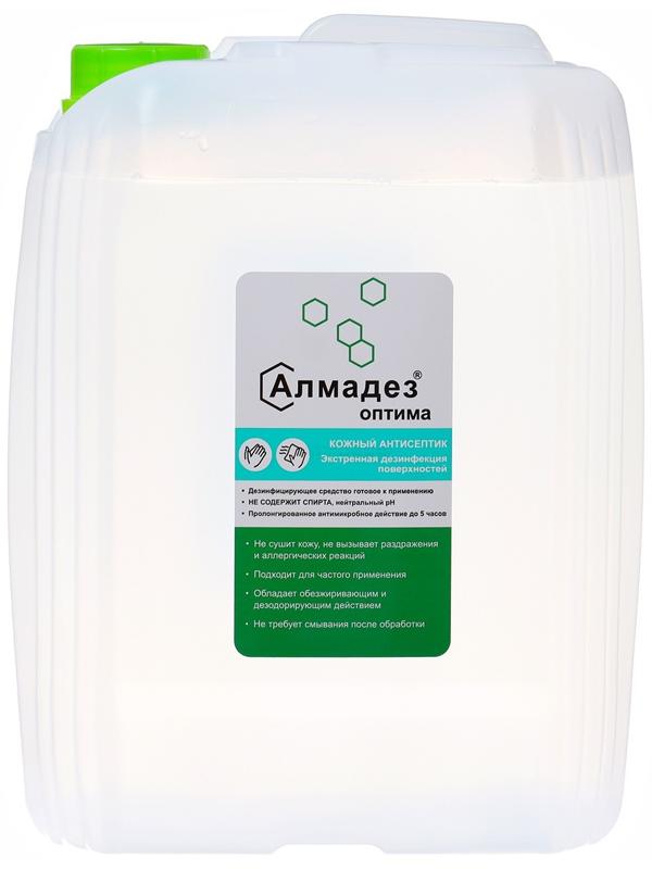 Бесспиртовой кожный антисептик Алмадез-Оптима, 5 л
