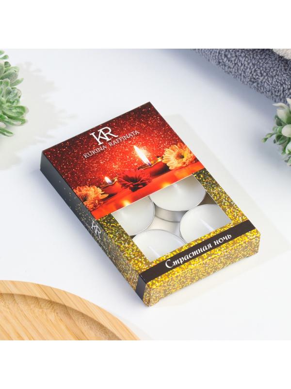 Свеча чайная ароматическая 6 шт.в под.коробке, 