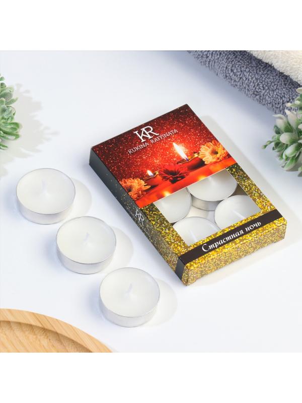 Свеча чайная ароматическая 6 шт.в под.коробке, 