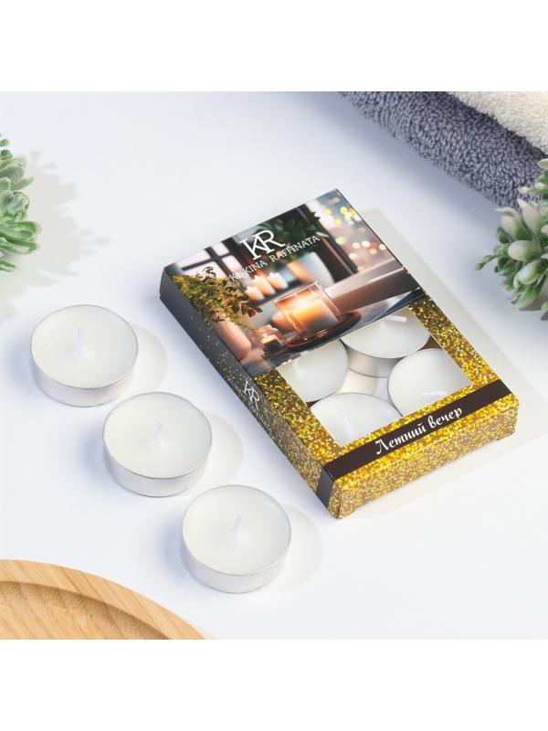 Свеча чайная ароматическая 6 шт.в под.коробке, 