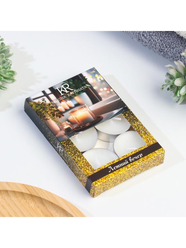 Свеча чайная ароматическая 6 шт.в под.коробке, 