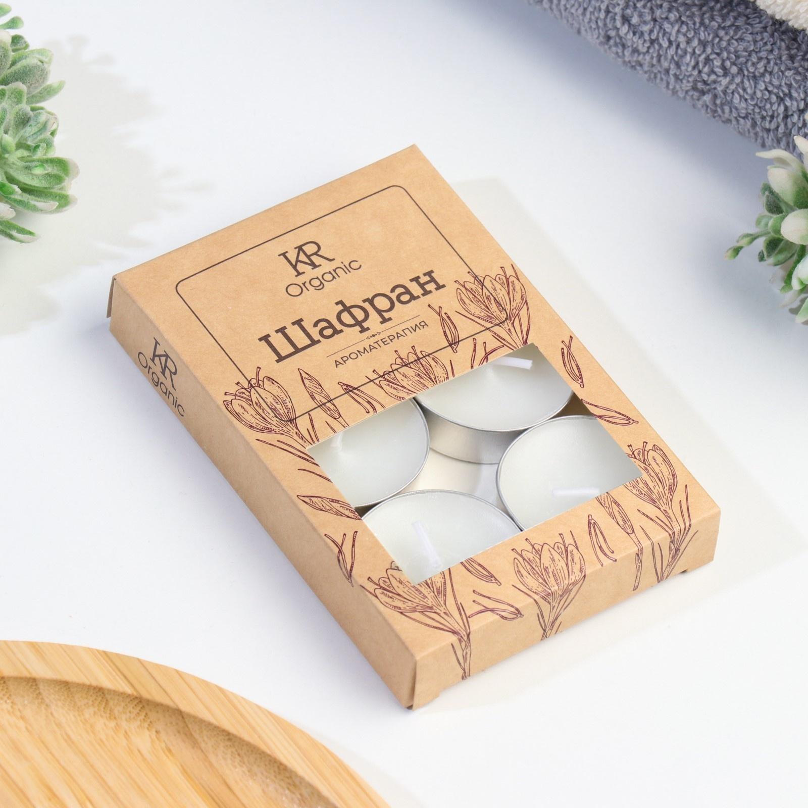 Свеча чайная ароматическая 6 шт.в под.коробке, 