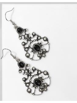 Серьги эмаль 