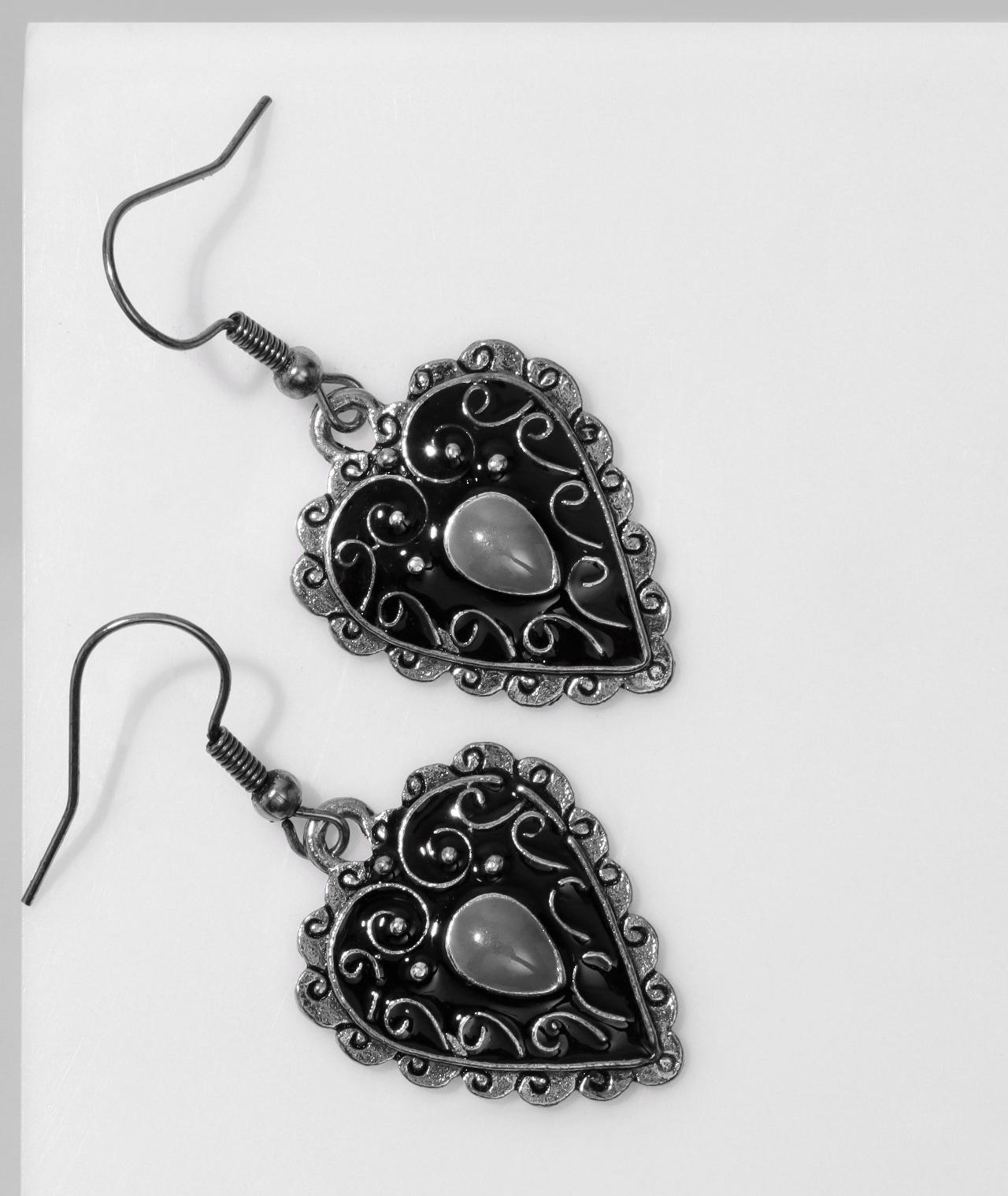 Серьги эмаль 