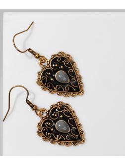 Серьги эмаль 