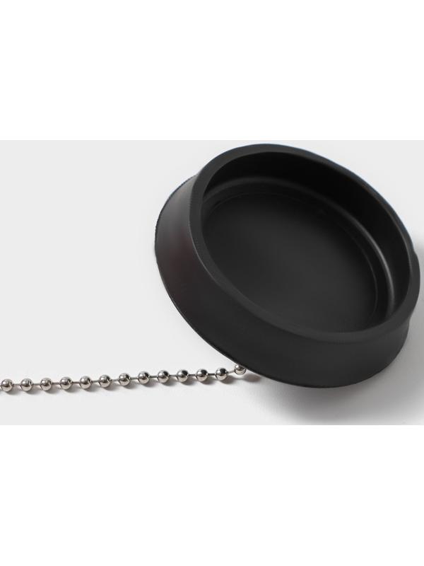 Пробка для ванны с игрушкой «Рыбка Немо», d=5,1 см, цвет красный