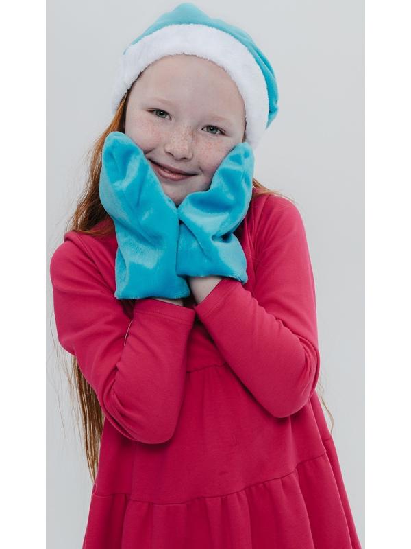Карнавальный набор «Волшебная снегурочка»: шапка, варежки, р. 56–58 см
