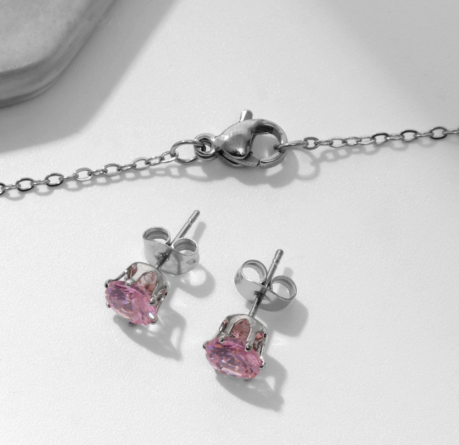 Гарнитур 2 предмета: серьги, кулон 