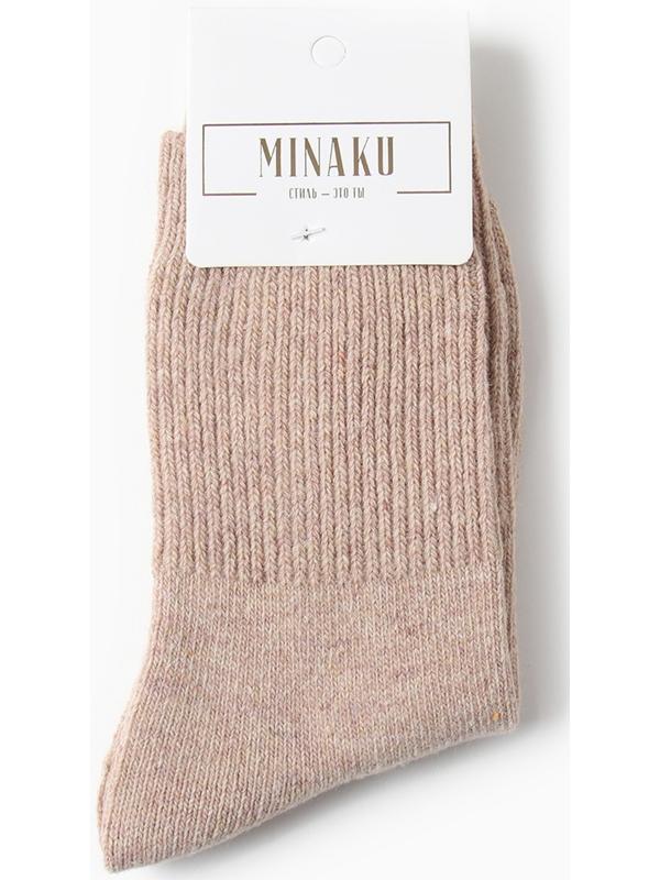 Носки женские MINAKU цв.бежевый, р-р 36-41 (23-26 см)