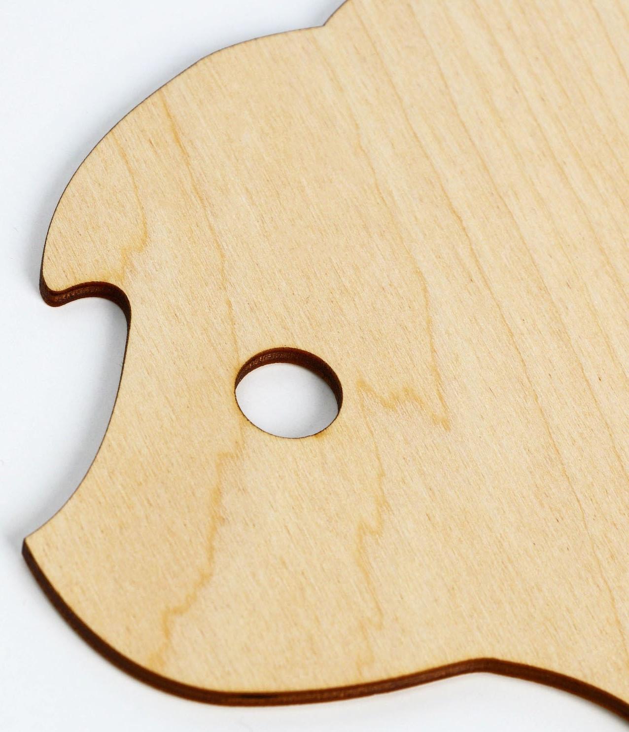 Доска разделочная из фанеры «Поросенок»