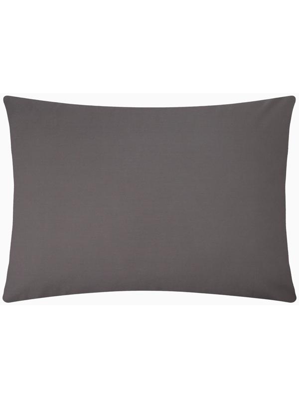Наволочка Этель 50*70 см цв. серый, перкаль 114 г/м2