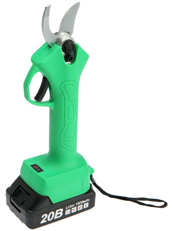 Секатор аккумуляторный ZITREK GreenNer 20, 20 В, 2х1.5 Ач, Li-ion, кейс