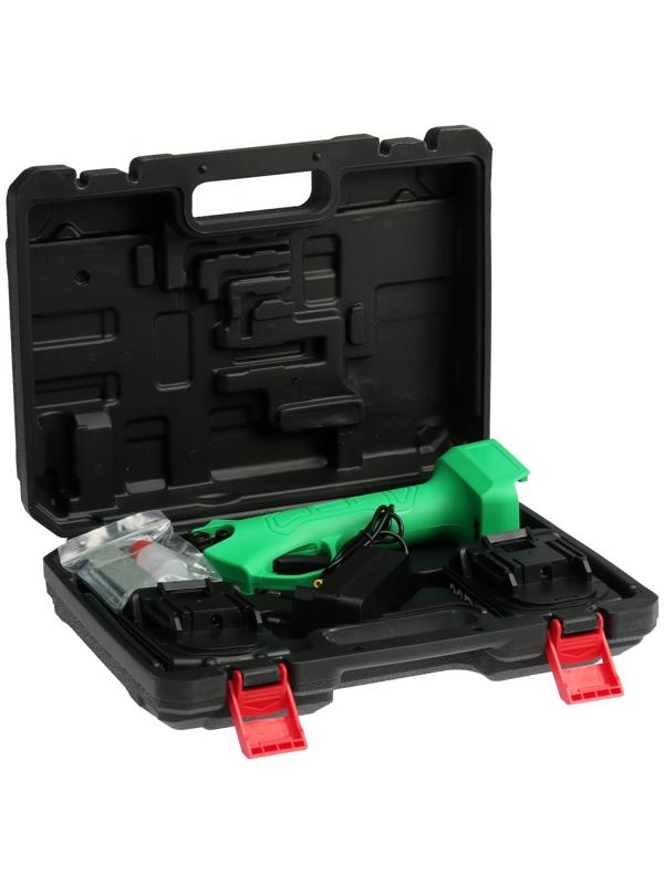 Секатор аккумуляторный ZITREK GreenNer 20, 20 В, 2х1.5 Ач, Li-ion, кейс