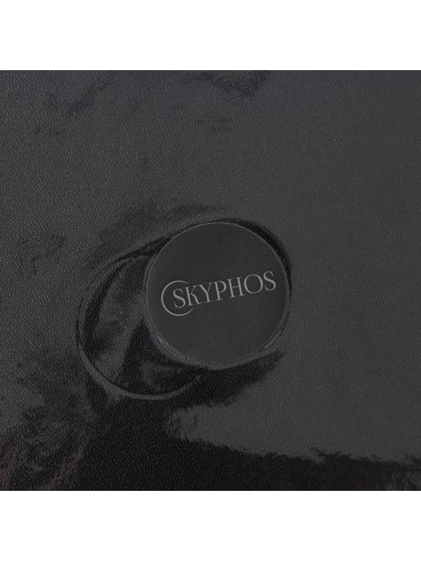 Набор салфеток сервировочных «Элоиза», d=37,5 см, 4 шт, цвет чёрный