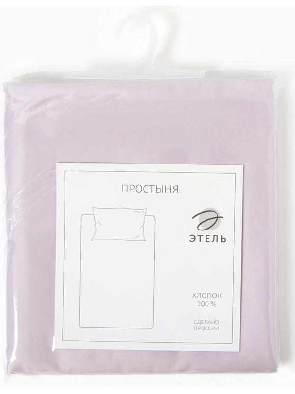 Простыня Этель Lilac field, 220х215 см, мако-сатин, 114г/м2, 100% хлопок