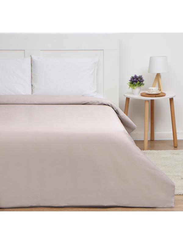 Пододеяльник Этель Silver cloud, 200х215 см, мако-сатин, 114г/м2, 100% хлопок