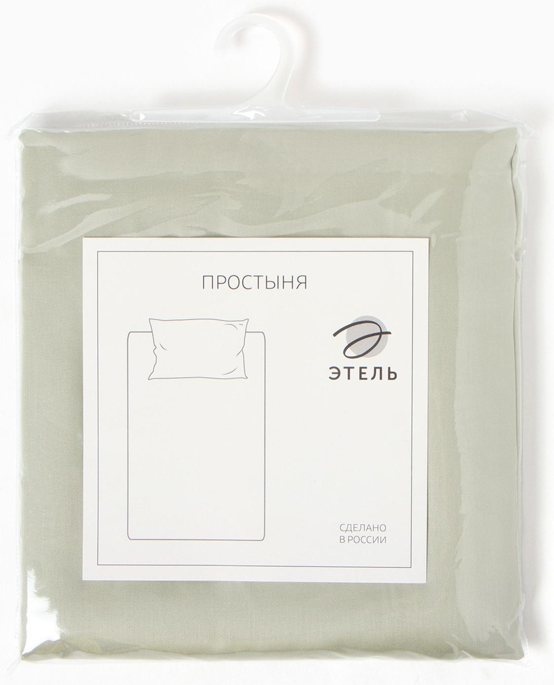 Простыня Этель Olive tree 220*240, 100% хлопок, мако-сатин, 114г/м2