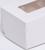 Коробка складная, с окном, белая, 15 х 10 х 7 см