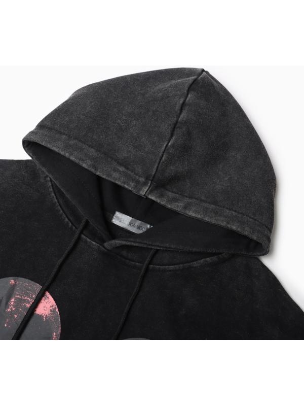 Толстовка женская, цвет чёрный, размер ONE SIZE (44-48)