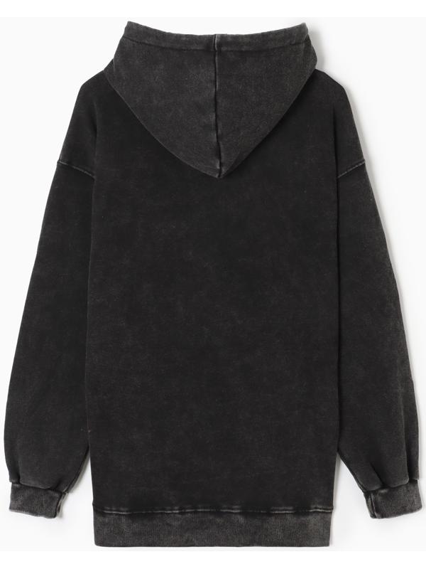 Толстовка женская, цвет чёрный, размер ONE SIZE (44-48)