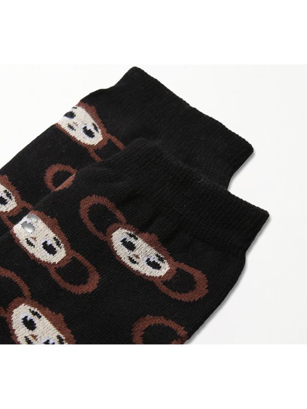 Носки KAFTAN Чебурашка размер 36-39 (23-25 см) черный