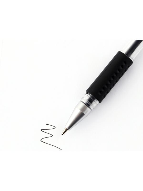 Набор ручек 2 шт гелевая, черная паста 0,7 мм для ЕГЭ «ArtFox»