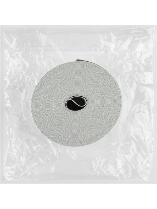Лента огнеупорная, светоотражающая, 50 мм, 10 ± 1 м, цвет серый