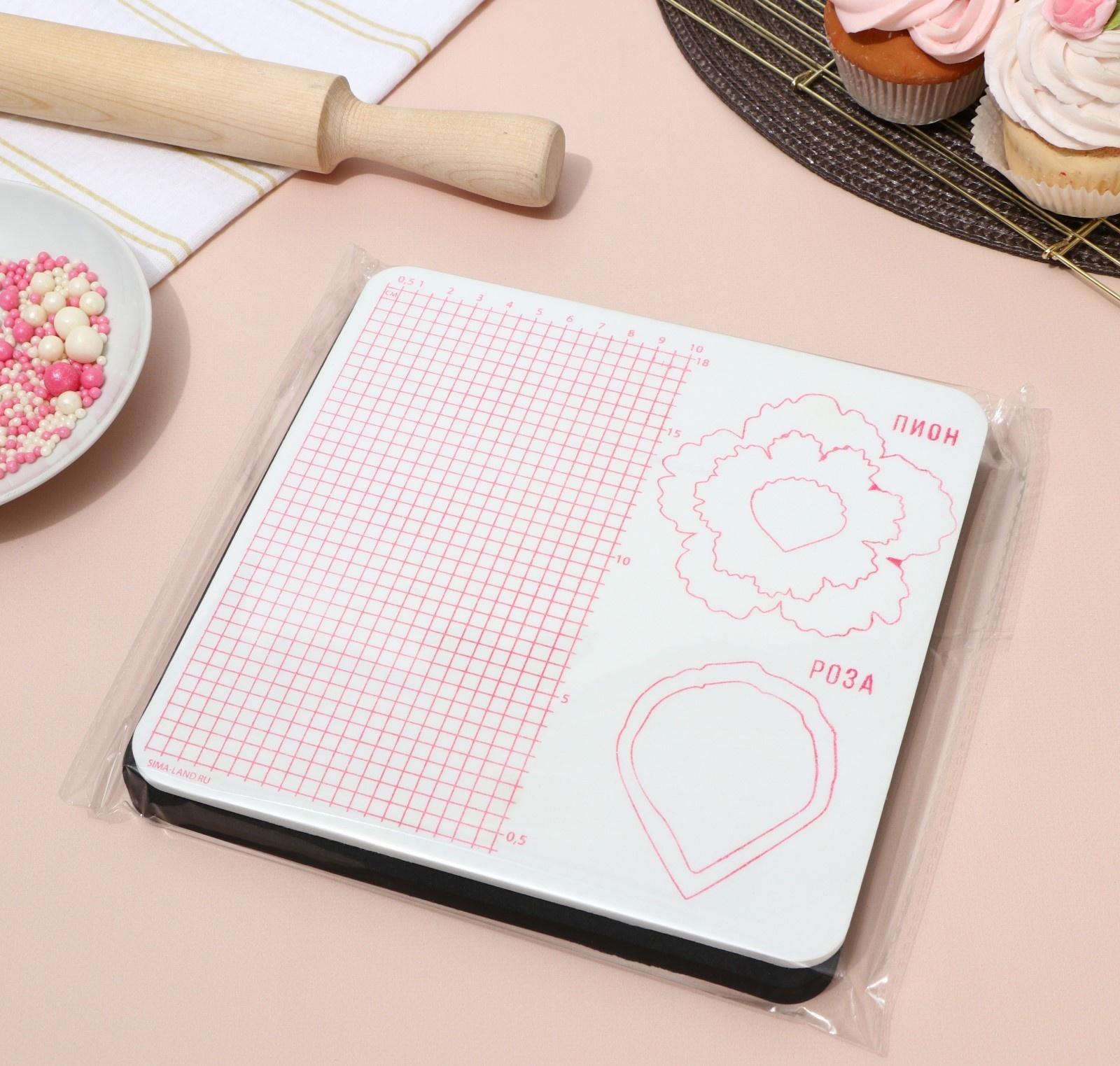 Набор матов для моделирования мастики 