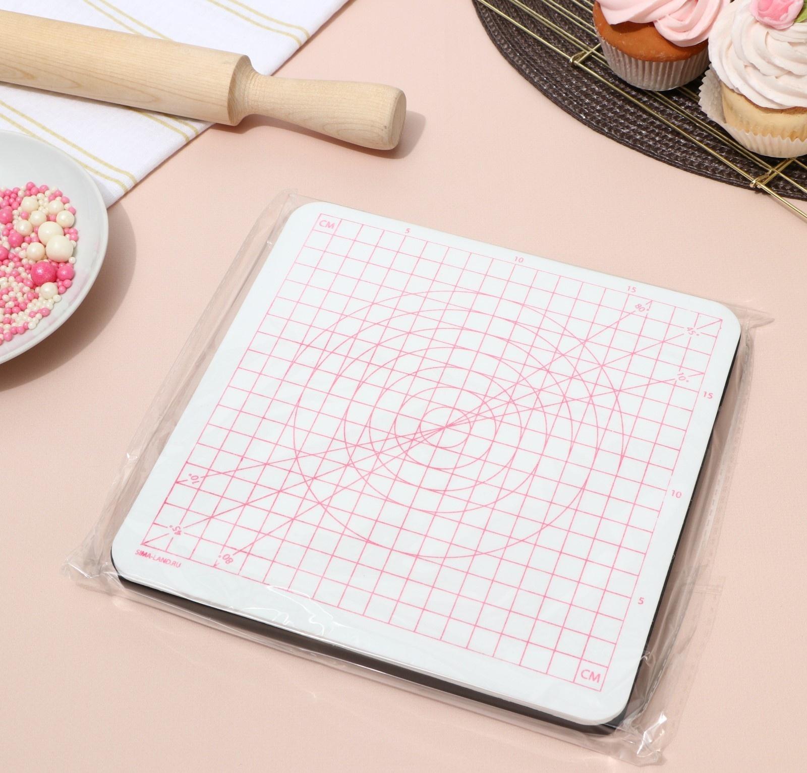 Набор матов для моделирования мастики 