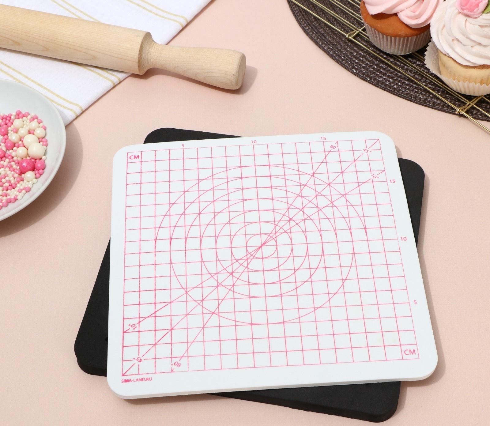 Набор матов для моделирования мастики 