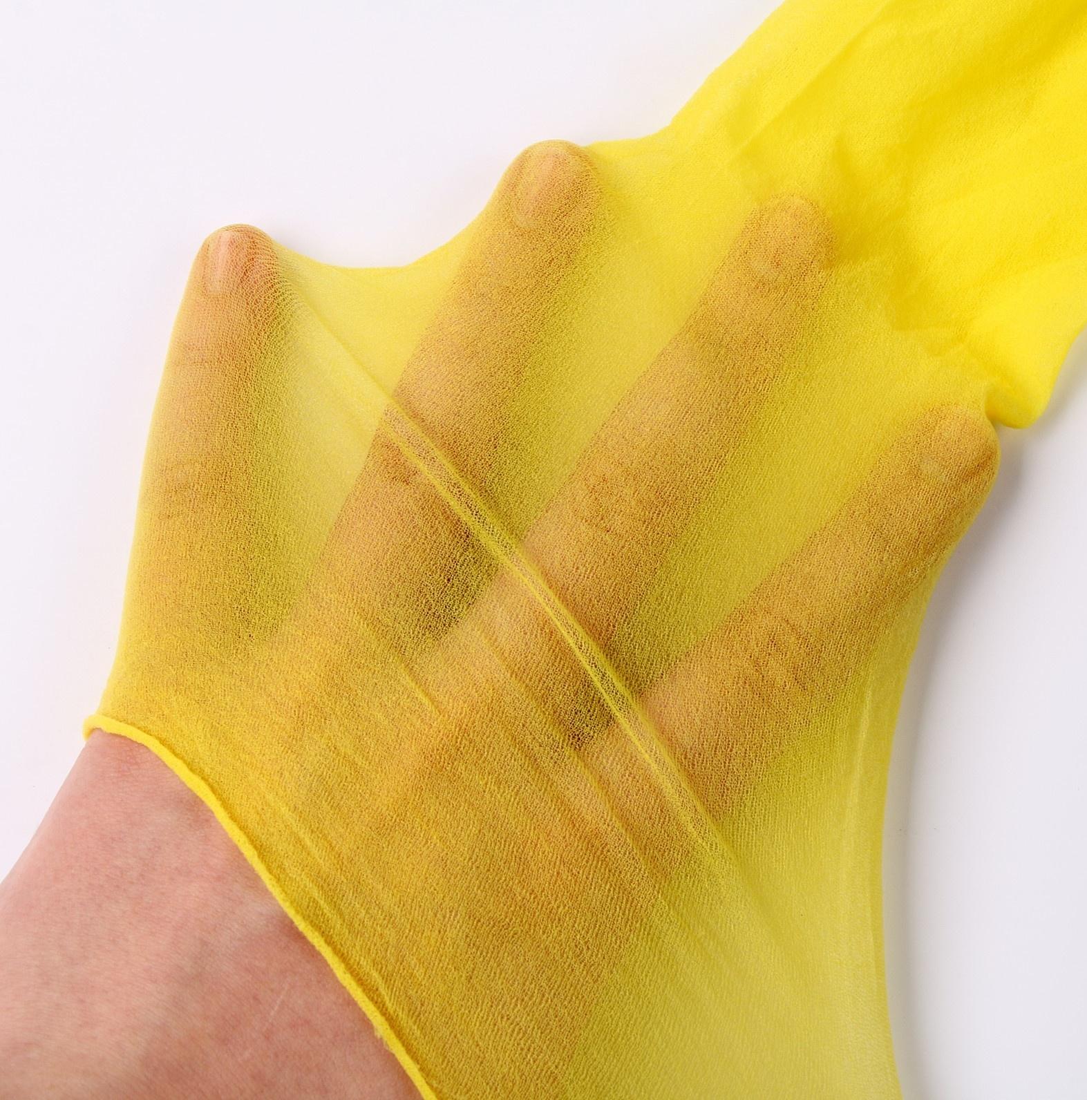 Капрон для кукол и цветов, набор 4 шт., размер 1 шт. — 45 × 6 см, цвет лимонный