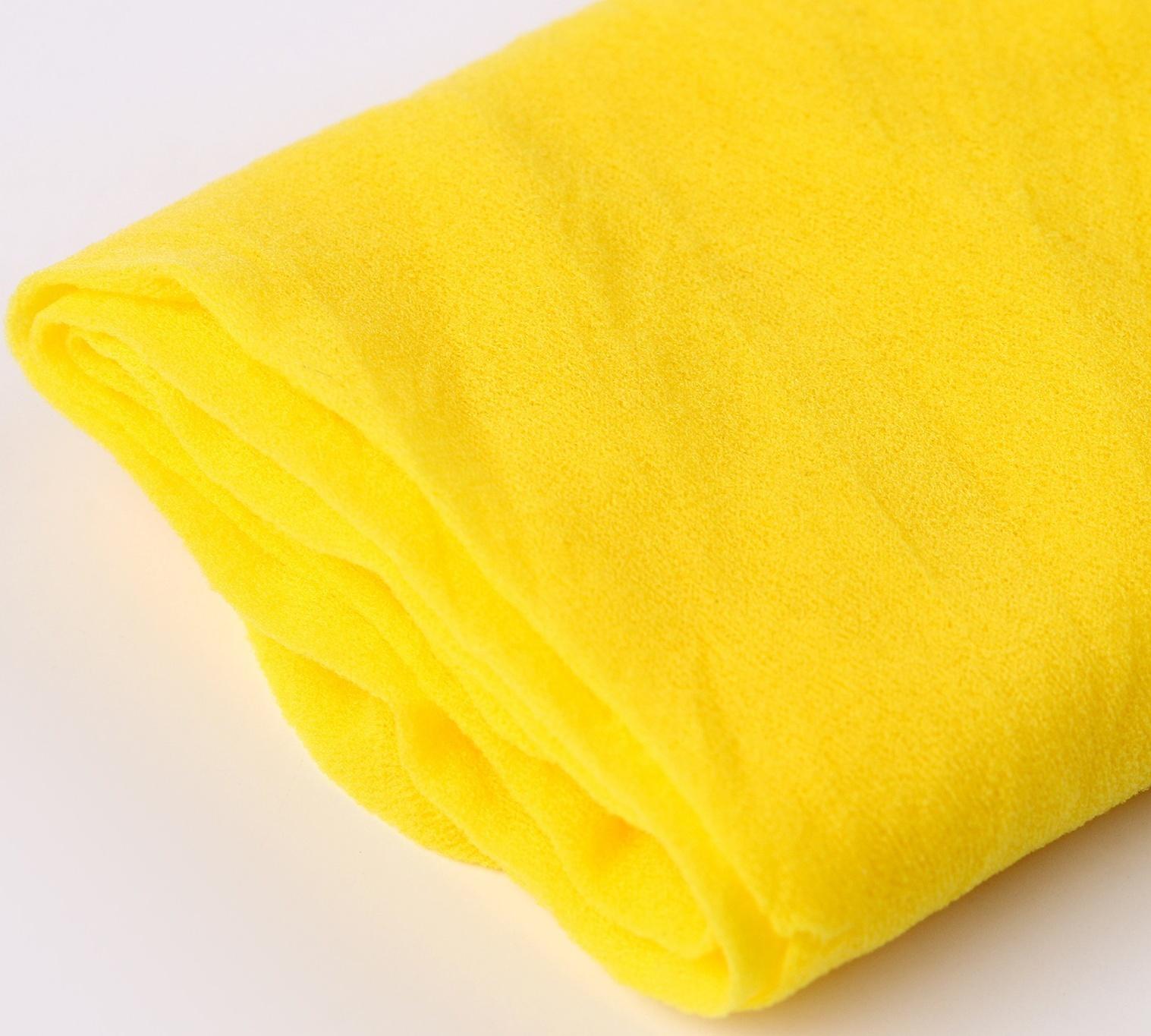 Капрон для кукол и цветов, набор 4 шт., размер 1 шт. — 45 × 6 см, цвет лимонный