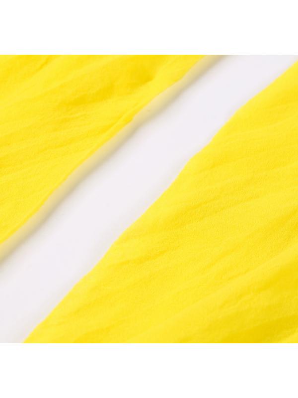 Капрон для кукол и цветов, набор 4 шт., размер 1 шт. — 45 × 6 см, цвет лимонный