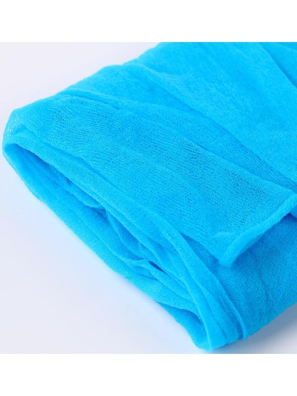 Капрон для кукол и цветов, набор 4 шт., размер 1 шт. — 45 × 6 см, цвет бирюзовый