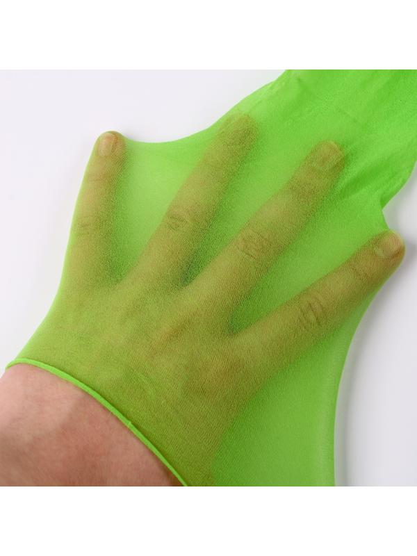 Капрон для кукол и цветов, набор 4 шт., размер 1 шт. — 45 × 6 см, цвет салатовый