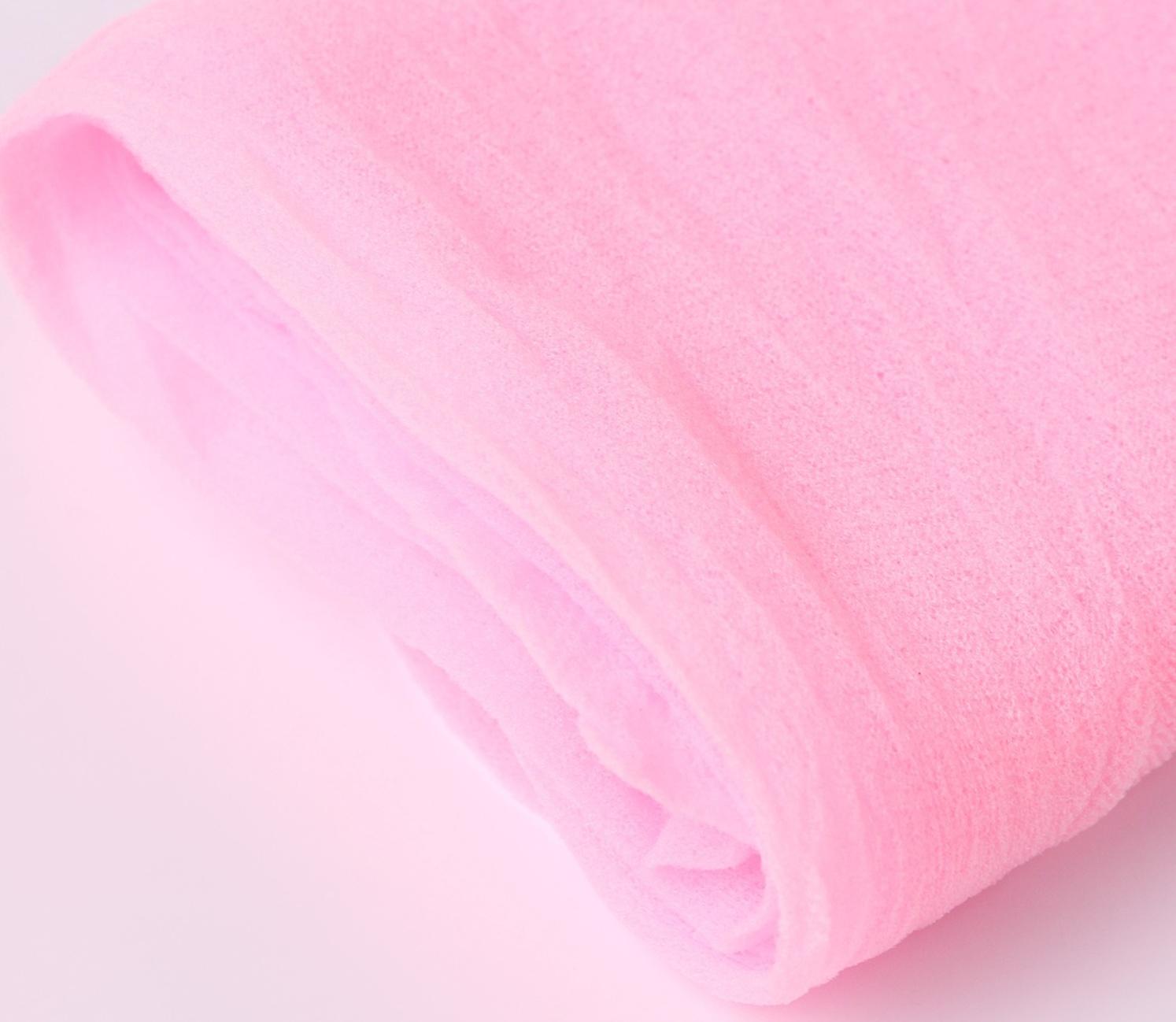 Капрон для кукол и цветов, набор 4 шт., размер 1 шт. — 45 × 6 см, цвет нежно-розовый