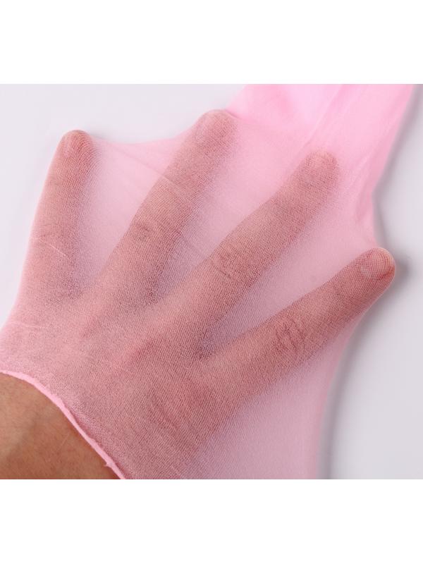 Капрон для кукол и цветов, набор 4 шт., размер 1 шт. — 45 × 6 см, цвет нежно-розовый