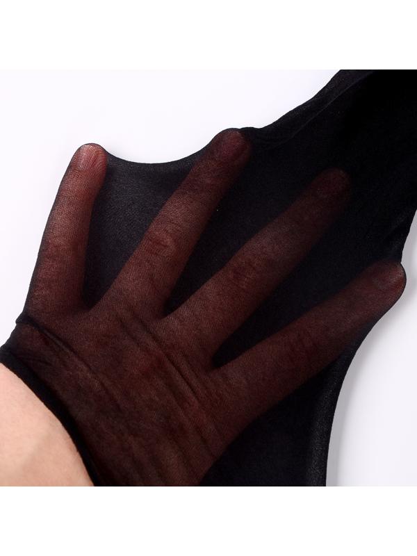 Капрон для кукол и цветов, набор 4 шт., размер 1 шт. — 45 × 6 см, цвет чёрный