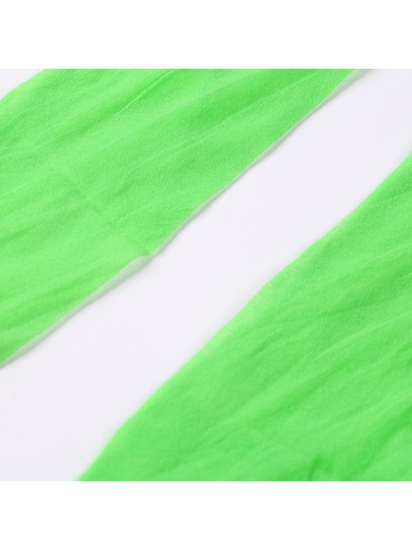 Капрон для кукол и цветов, набор 4 шт., размер 1 шт. — 45 × 6 см, цвет зелёный