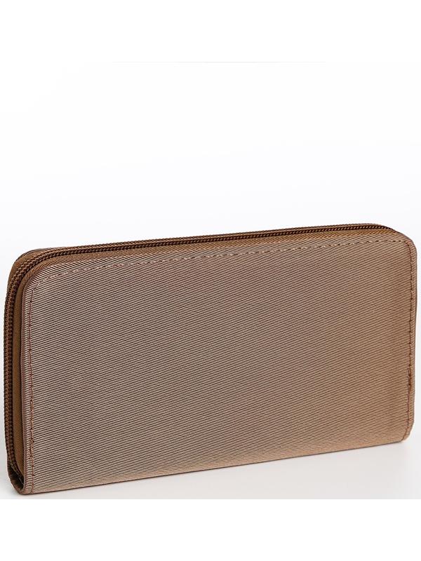 Кошелёк на молнии, цвет бежевый